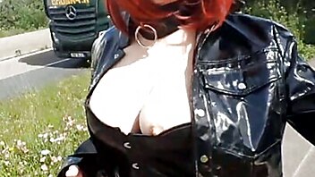 French giant dildo, french handsome, public face, crossdress heels dildo, outdoors public dildo, british sissy