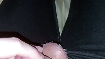Tribute orgasm, homemade tights, dildo panties and cum, cumshot cum cock panties masturbation dick, my cousin ass