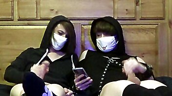 Femdom her boy, femdom gay homemade, femdom handjob cumshot, a boy and his monster, handjob two cumshot