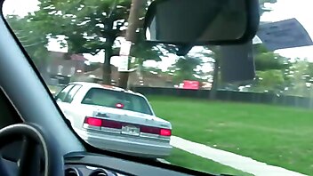 A wank for you, ebony teen car masturbation, ebony shebabe, ebony masturbation, shemale car