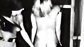Chained tits, scene classic, 50s vintage porn, bdsm softcore, vintage rope