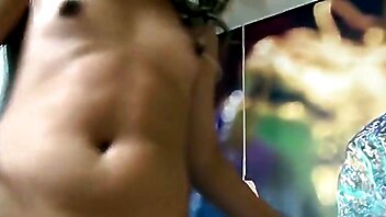 Strip and jerk off, teen small big dick, shemale wank in lingerie, small dick teeny, teen ass strip